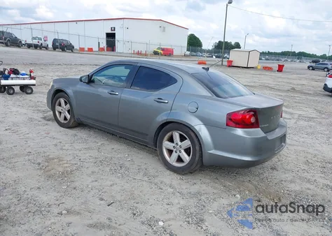 2013 Dodge Avenger Se from USA, damaged, VIN 1C3CDZAB0DN648988